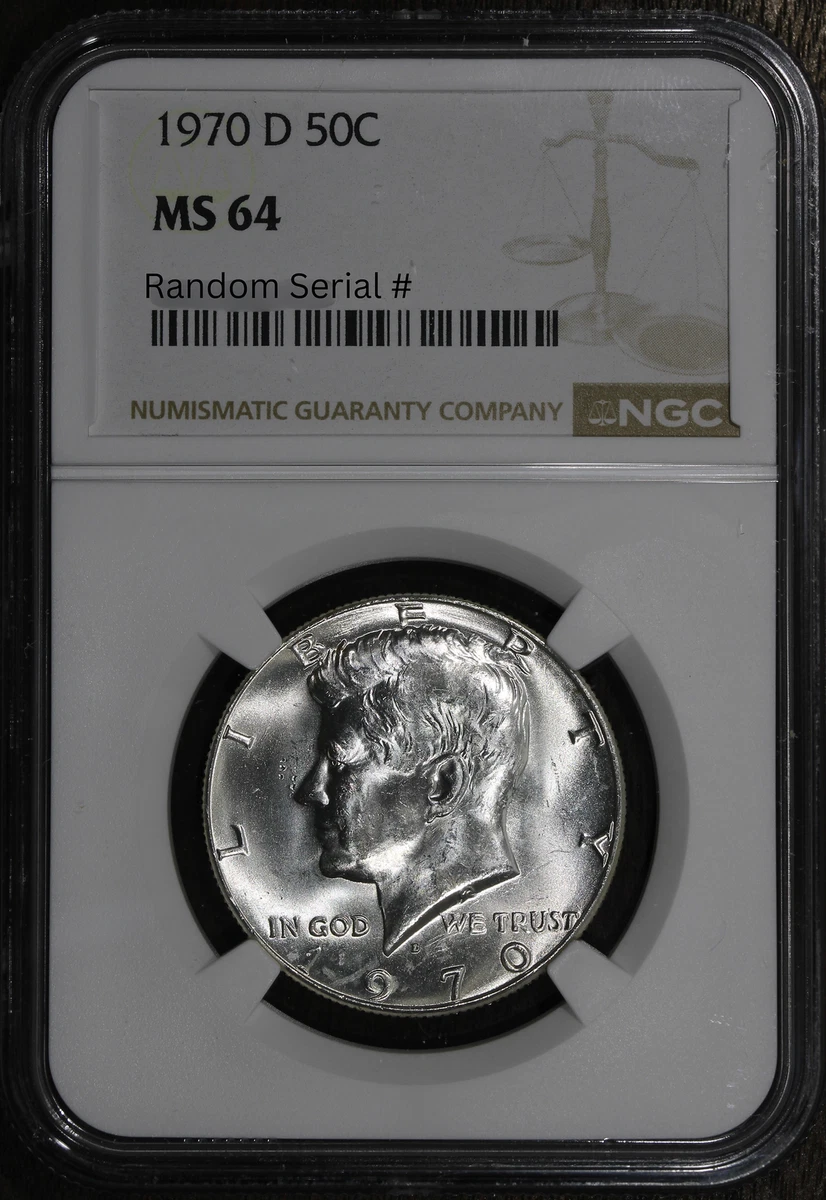 MS 64 Graded Kennedy US Half Dollars (1964-Now) for sale | eBay