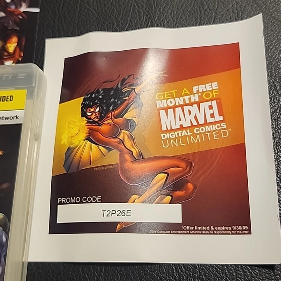 Marvel vs Capcom 2 PS3 - Case, Art, Inserst - (Expired) No Disc - Image 3 of 4