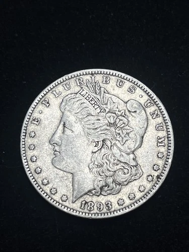 1893 P Morgan Silver Dollar XF