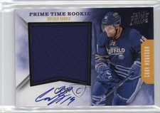 2011-12 Panini Prime Time Rookie Materials Signatures 1/50 Cody Hodgson Auto 0c3