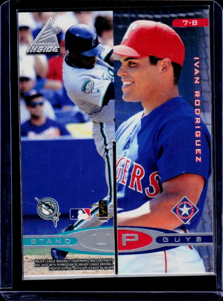 1998 Pinnacle Inside #7-A / 7-B Lopez / Piazza / Johnson / Pudge - Image 2 of 2
