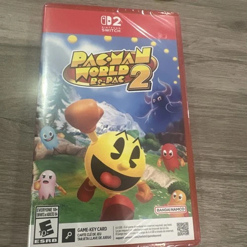 Nintendo Switch 2 Pac-Man World 2 Re-Pac Game-Key Card NEW SEALED