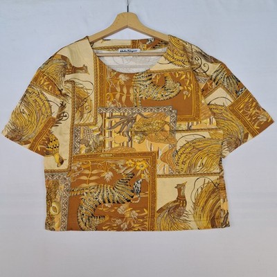 Salvatore Ferragamo T-Shirt Mehrfarbig Einheitsgröße Damen