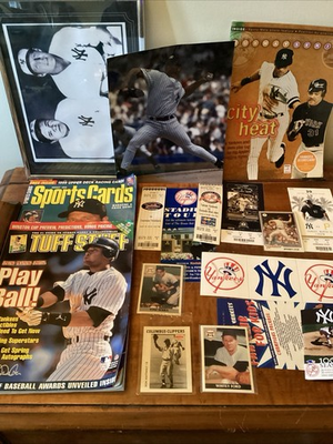 #ad All New York Yankees Oddball Lot Jeter Mattingly Ruth $20.00