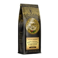 ROYAL KONA COFFEE Ground - 100 Hawaiian Kona 7 Ounce Pack of 1 , black bags