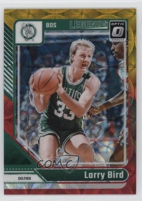 2024 Donruss Optic Legends International Red & Gold Prizm 78/99 Larry Bird 1q9j