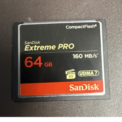 SanDisk Extreme PRO 64GB CompactFlash CF Card 160MB/s UDMA 7 Class 10