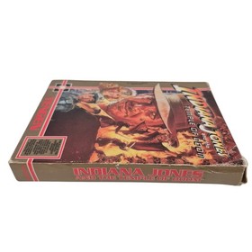 Indiana Jones Temple of Doom NES Tengen Complete With Manual