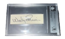 Wally Schirra Autograph - Beckett Slabbed - NASA Signature - Apollo 7 Astronaut