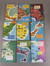 AMERICAN GEOGRAPHICAL SOCIETY LOT Of 9 Around The World Program Books 1956-62