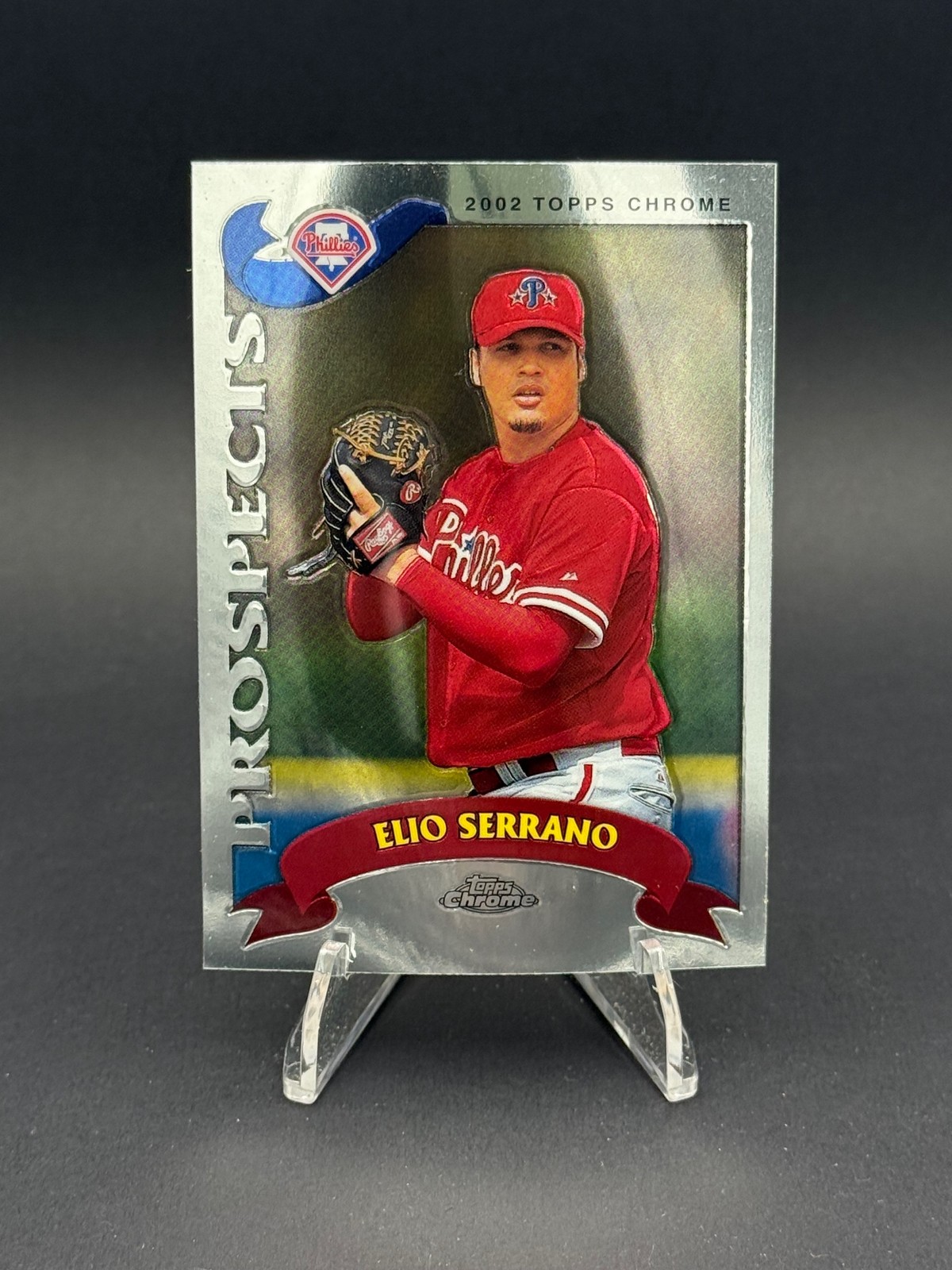 2002 Topps Traded & Rookies #T136 Elio Serrano Chrome (RC)