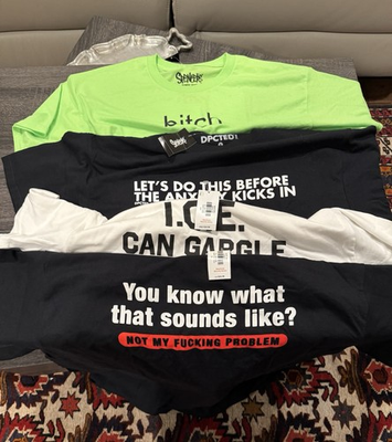 #ad Like my T shirt love my T shirts four T shirts size large $15.00