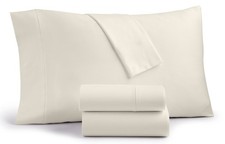 Charter Club Sleep Cool 400-Thread Count Hydrocotton 4-pcs,King Sheet Set- IVORY