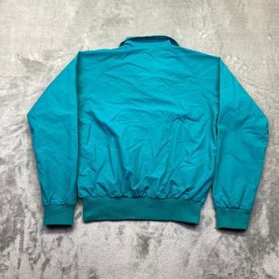 Patagonia Baggies Jacket Mens XS Teal Blue Purple Zip Nylon