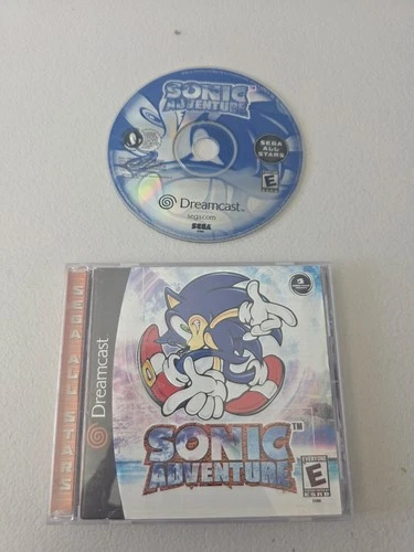 Sonic Adventure Sega Dreamcast Original Authentic Video Game Disc Complete