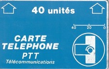 L&G Early French Phonecard 40u, control F4