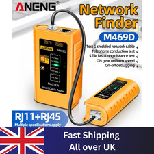 Professional M469D Network Cable Tester RJ45 RJ11 RJ12 CAT5 UTP LAN Analyzer