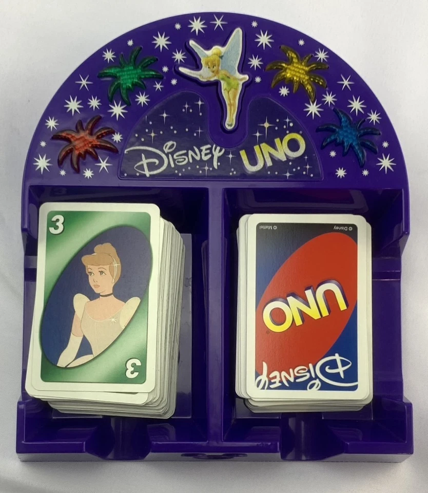 2002 Disney Uno Game by Mattel Complete/Working in Great Condition FREE SHIPPING - Image 3 of 4