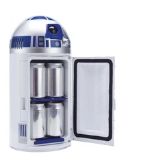 Star Wars R2-D2 Mini Fridge 18" Portable Cooler for Drinks Snacks | Car RV 