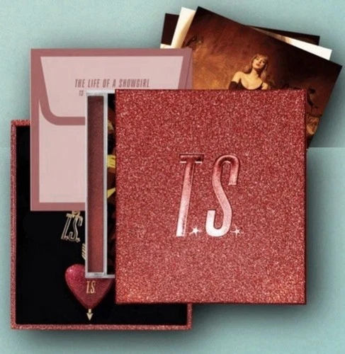 TAYLOR SWIFT THE LIFE OF A SHOWGIRL: IT'S FRIGHTENING DELUXE CD PRESALE (RED)