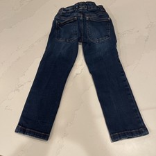 Mini Boden Dark Wash Straight Leg Jeans Kids Size 3Y 98cm Slim Style Fit