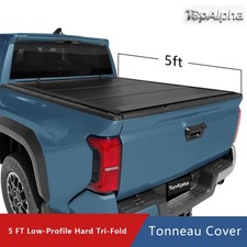 5ft Bed Low Profile Hard 3-fold Tonneau Cover For Toyota Tacoma 2016-2026 Truck 5ft Bed Low Profile Hard 3-fold Tonneau Cover For Toyota Tacoma 2016-2026 Truck