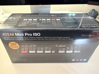 ATEM Mini Pro ISO HDMIスイッチャー Amazon.com: Blackmagic Design ATEM Mini Pro ISO HDMI Live