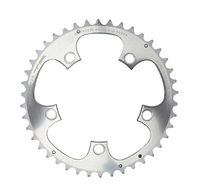 Plateau 42 dents hg 130 porteur argent (passage double en triple