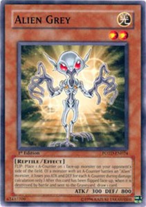 Alien Grey - POTD-EN024 - Common - 1st Edition x3 - Near Mint