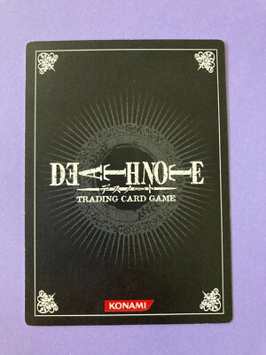 Death Note L konami Trading Card Takuo Shibuimaru DN1-25 Very Rare