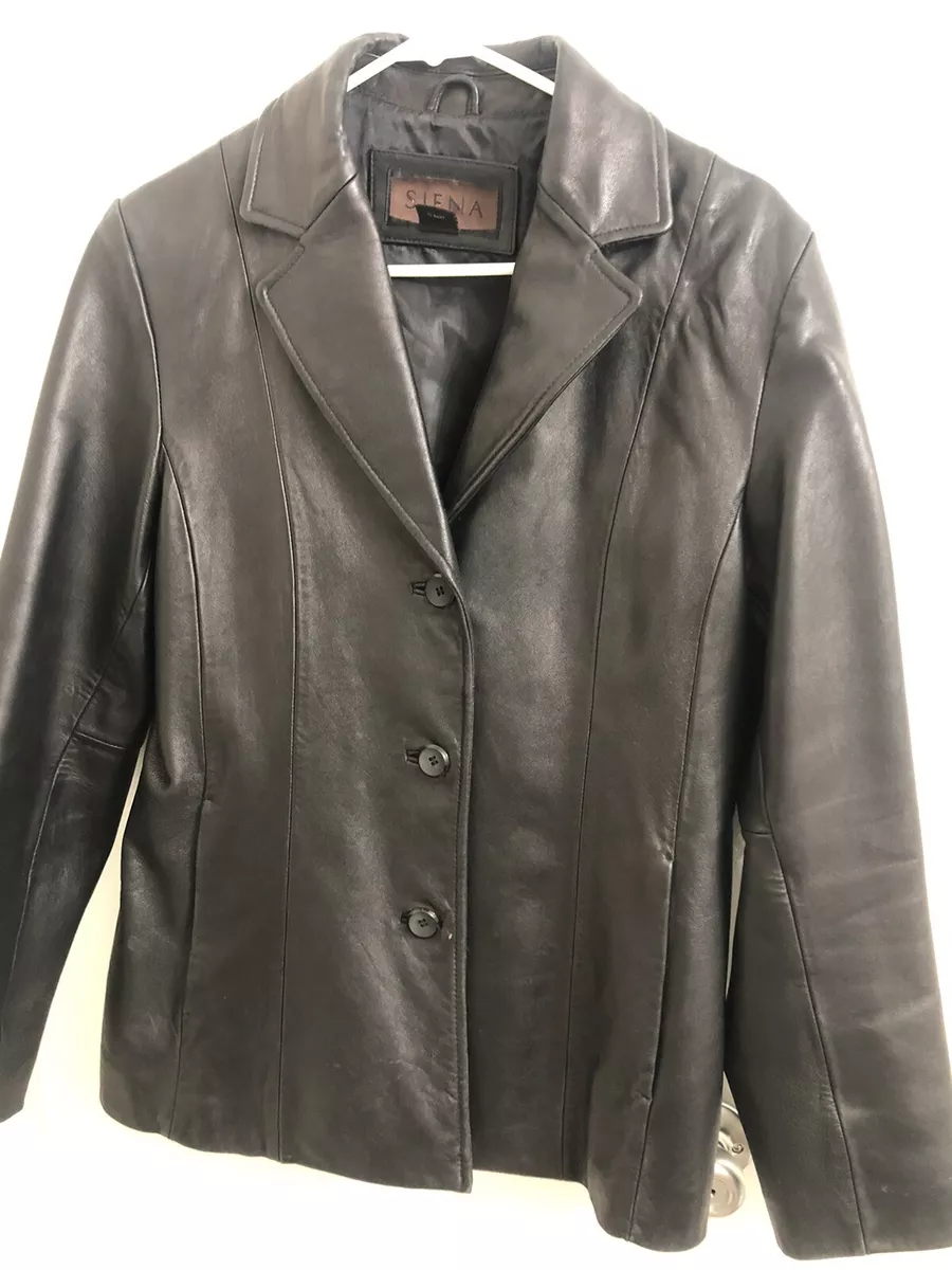 Siena clearance leather jacket
