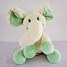 Vintage Toys R US Animal Alley Plush Rattle Elephant 8" 2000
