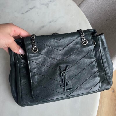 Yves Saint Laurent Nolita SAINT LAURENT Nolita Mini Leather
