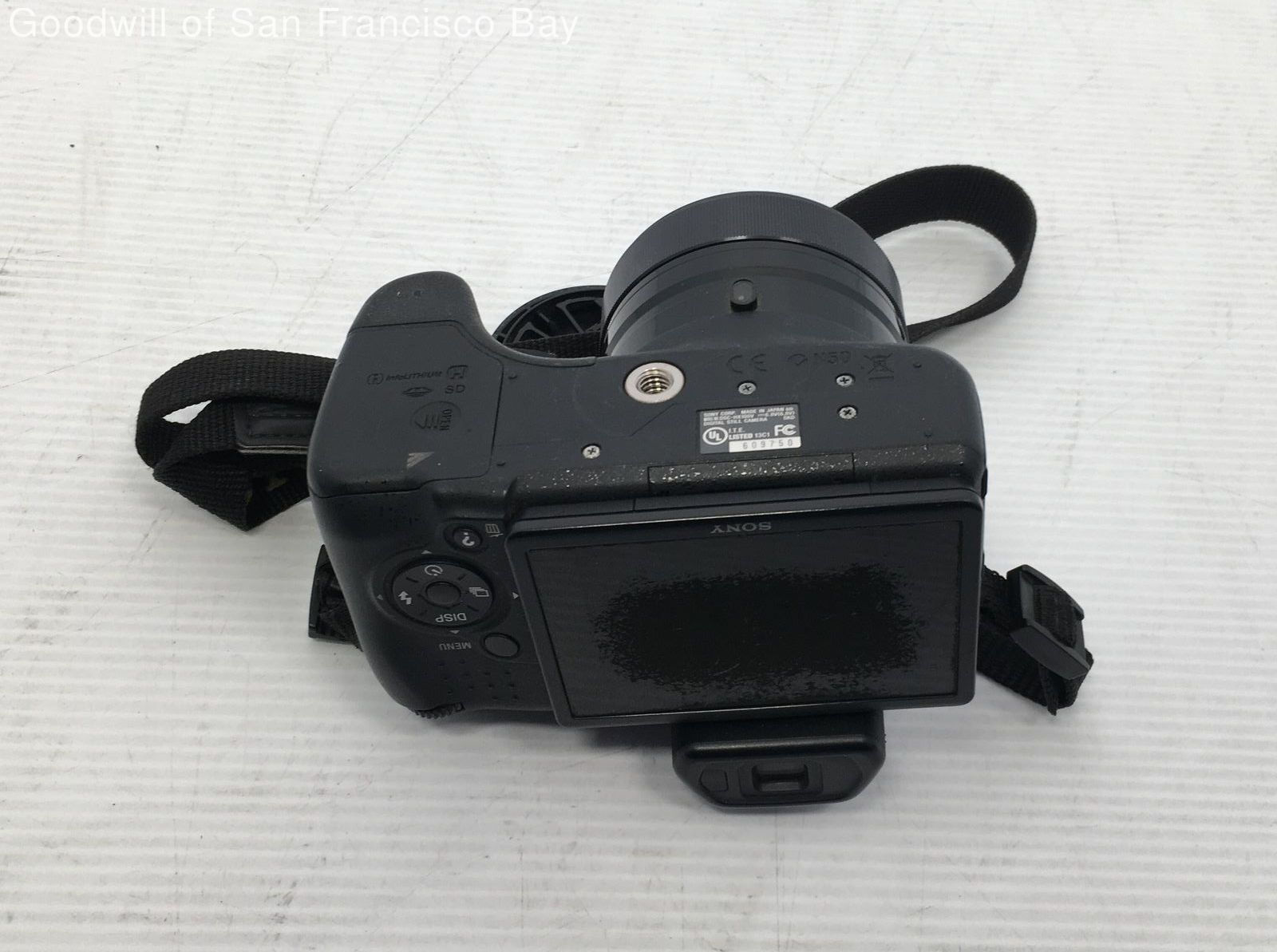 Sony CyberShot DSCHX100V 16.2MP Digital SLR Camera With Cap And Strap