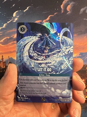 Disney Lorcana Challenge Promo Let it Go Enchanted 2/C1 EN 1 