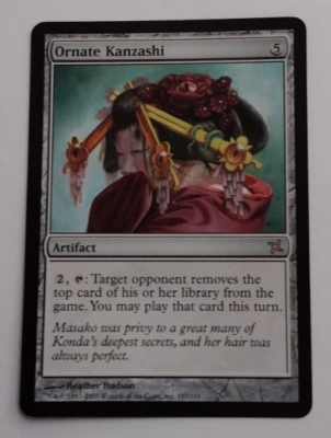 マジック：ザ・ギャザリング ken_pachi MTG BOK Ornate Kanzashi Rare x1 Card is in Great Shape | eBay