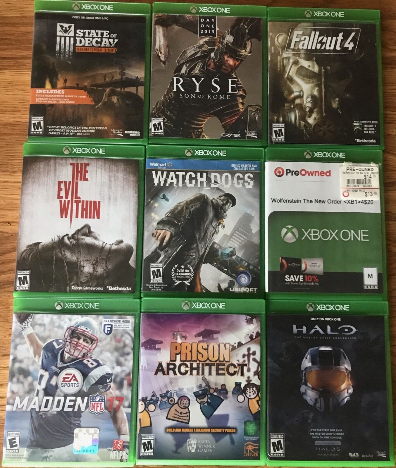 XBox One Games