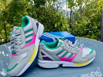 adidas ZX 8000 grey court green screaming pink EUR 42 43 44 45 US 9 10 11 IG3076