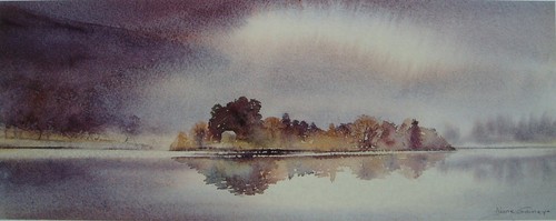 Diane Gainey - Sundown, Grasmere Lake District - Print Only Ltd Edit No 170/850 - Picture 2 of 12