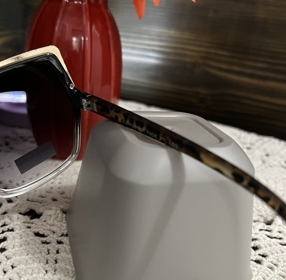 Kenneth Jay Lane Black and Gold Sunglasses Kenneth Jay Lane Square Sunglasses Color Black/Tortoise | eBay main image 3