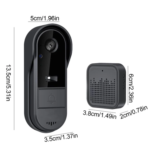 Smart WiFi Wireless Video Doorbell Phone Security Camera Door Bell Ring Intercom - Picture 19 of 19