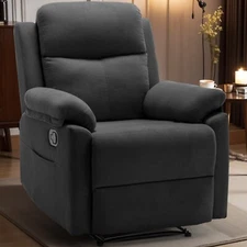 Recliner Chair for Adults, Small Recliner Chair for Small Spaces, Corduroy Chair