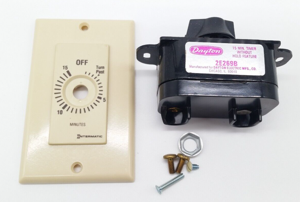 Dayton 2e269b spring wound timer ebay