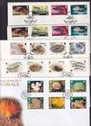 Jersey Marine Life FDC choice of years stamps MS shells coral fish anemones crab
