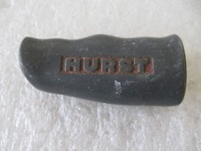 Hurst Shift Handle Used Hot Rod Race Alumiumn Black Letters Hurst Shift Handle Used Hot Rod Race Alumiumn Black Letters
