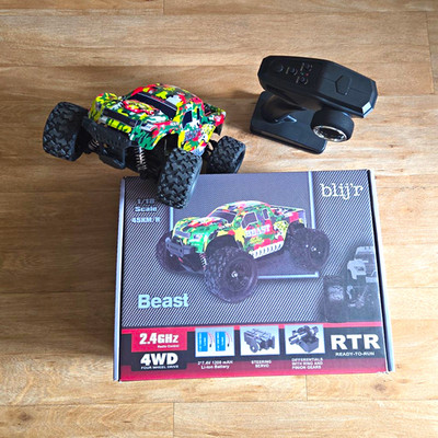 Beast RC Monster Truck 1:18 4WD 2,4 GHz RTR Elektro Offroad.