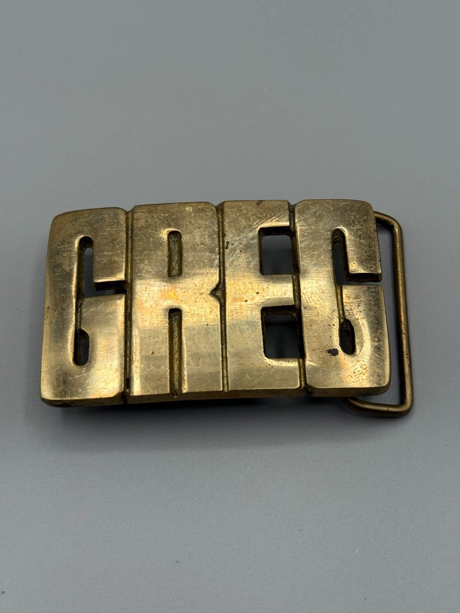 Baron Buckles Brass Vintage Belt Buckles for sale - eBay