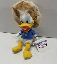 Disney Bean Bag Plush - The Three Caballeros DONALD Mickey Mouse  9 inch 