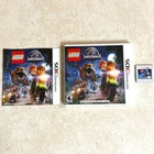 Lego Jurassic World (Nintendo 3DS, 2015) - TESTED - Complete in Box CIB