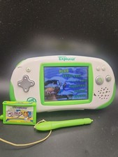 LeapFrog Leapster Explorer Handheld with Games. Works.